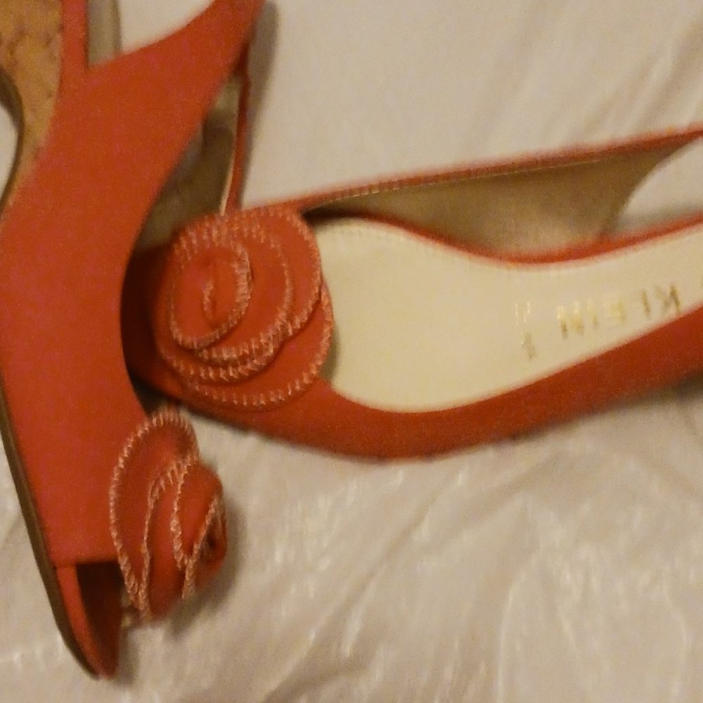Hot Coral Anne Klein Shoes